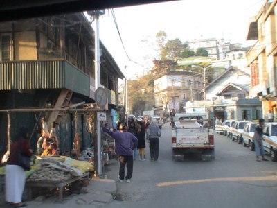 Aizawl Street Scene
