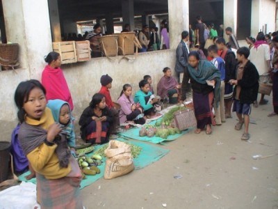 Bazaar in Kamalanagar